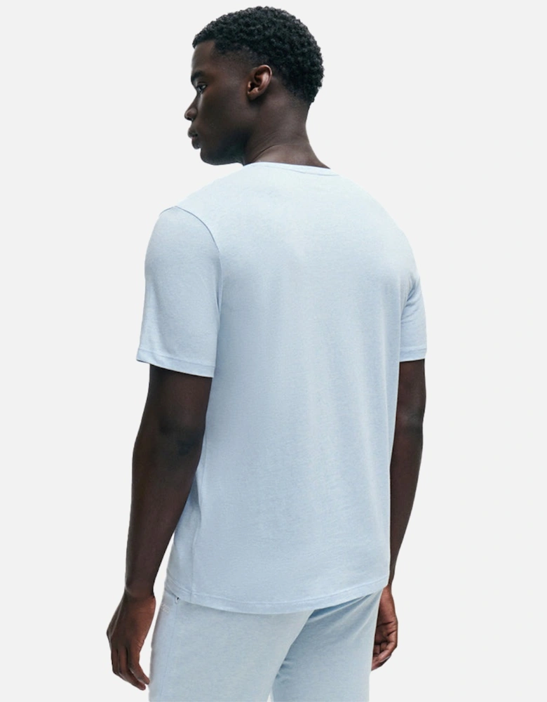 Stretch-Cotton T-Shirt, Light Blue