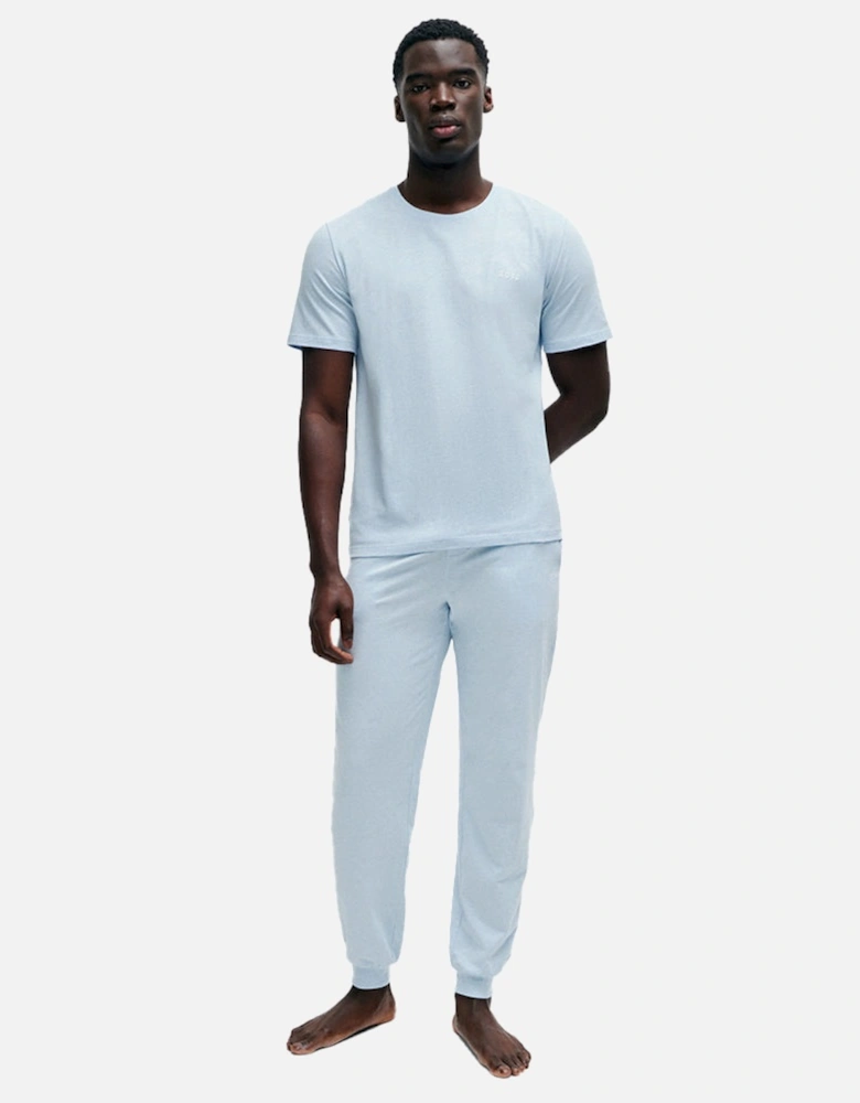 Stretch-Cotton T-Shirt, Light Blue