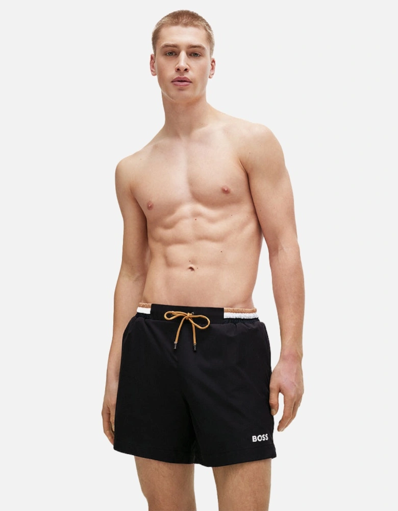 Atoll Luxe Swim Shorts, Black