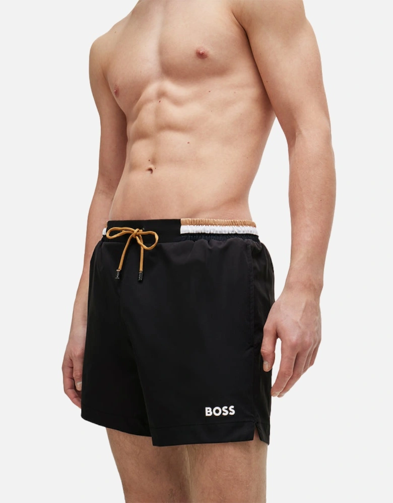 Atoll Luxe Swim Shorts, Black