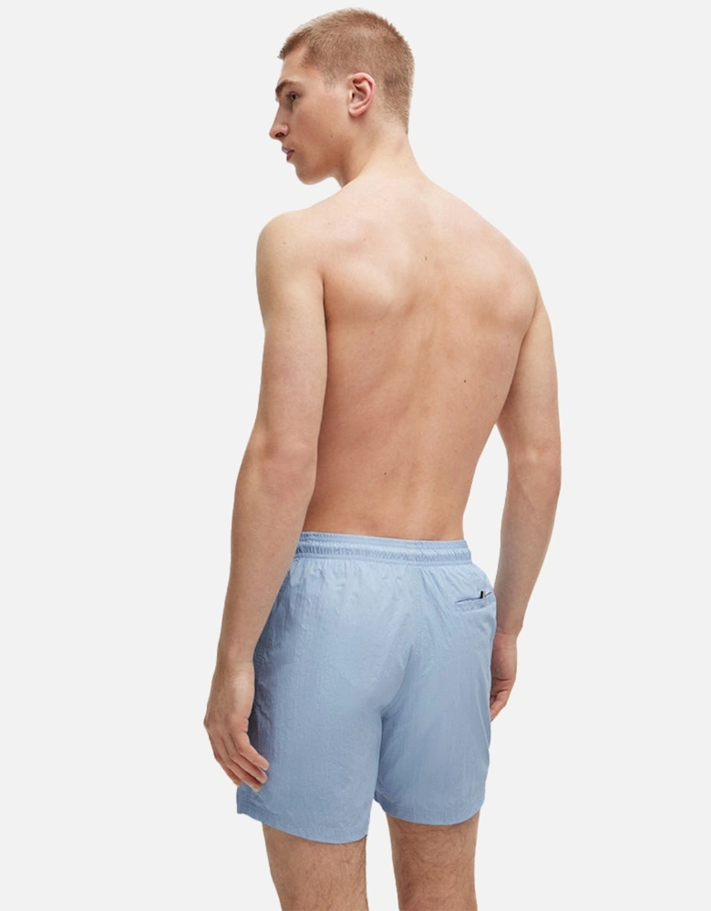 Octopus Swim Shorts, Light Blue