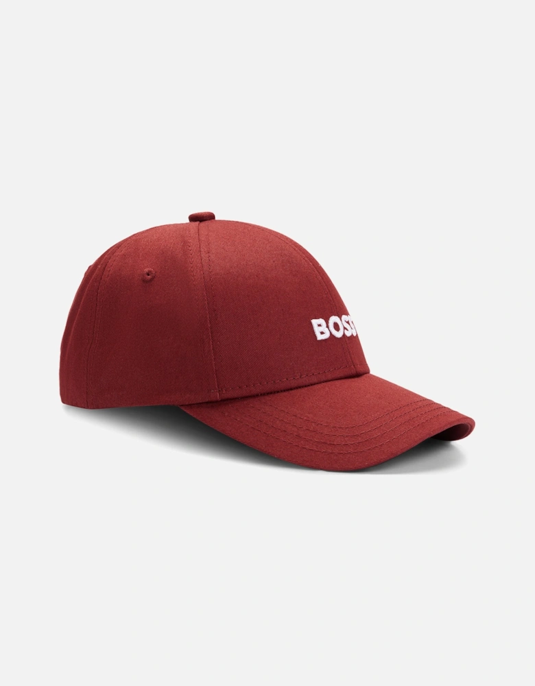 Black Zed Baseball Cap, Open Brown