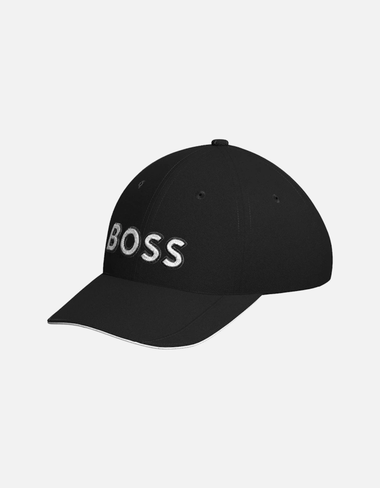 Green US Baseball Cap, Black