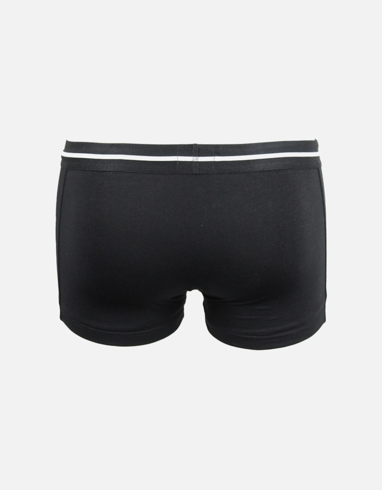 3-Pack Bold Logo Boxer Trunks, Black