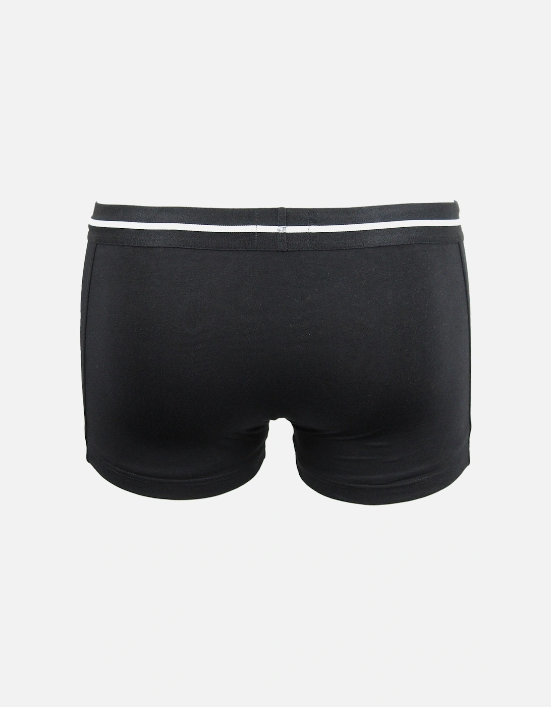 3-Pack Bold Logo Boxer Trunks, Black