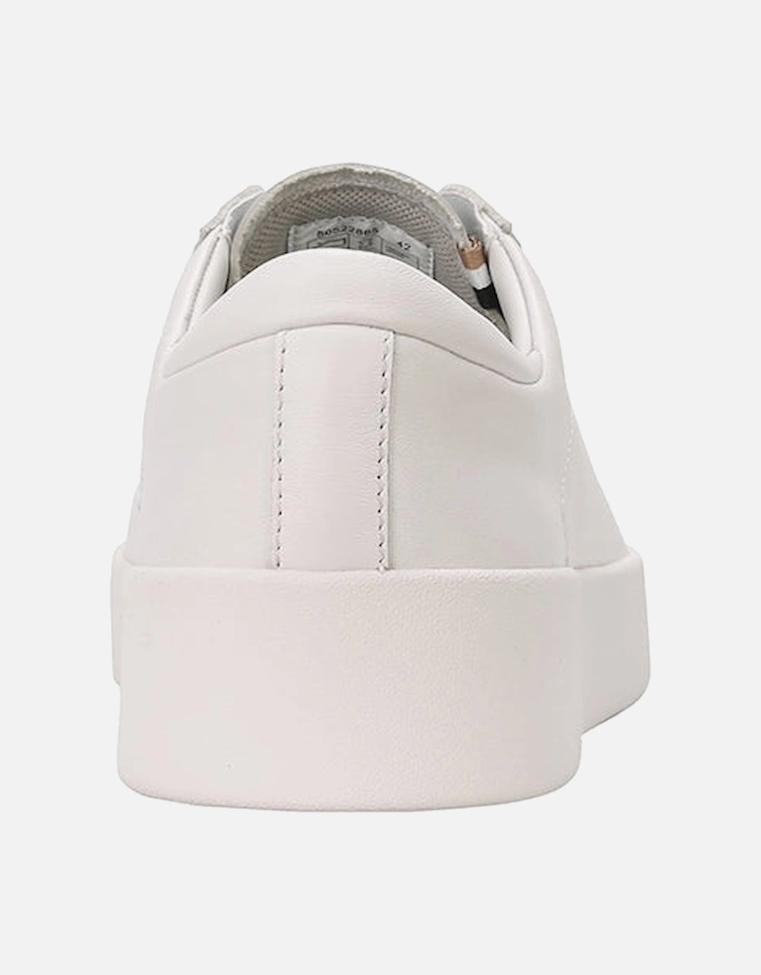 Leather Trainers, White