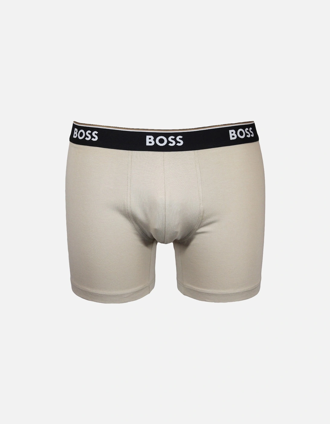 3-Pack Power Boxer Briefs, Red/Beige/Green