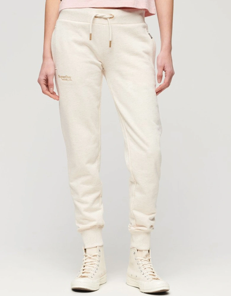 Women's Essential Logo Cuff Jogger Light Oat Marl