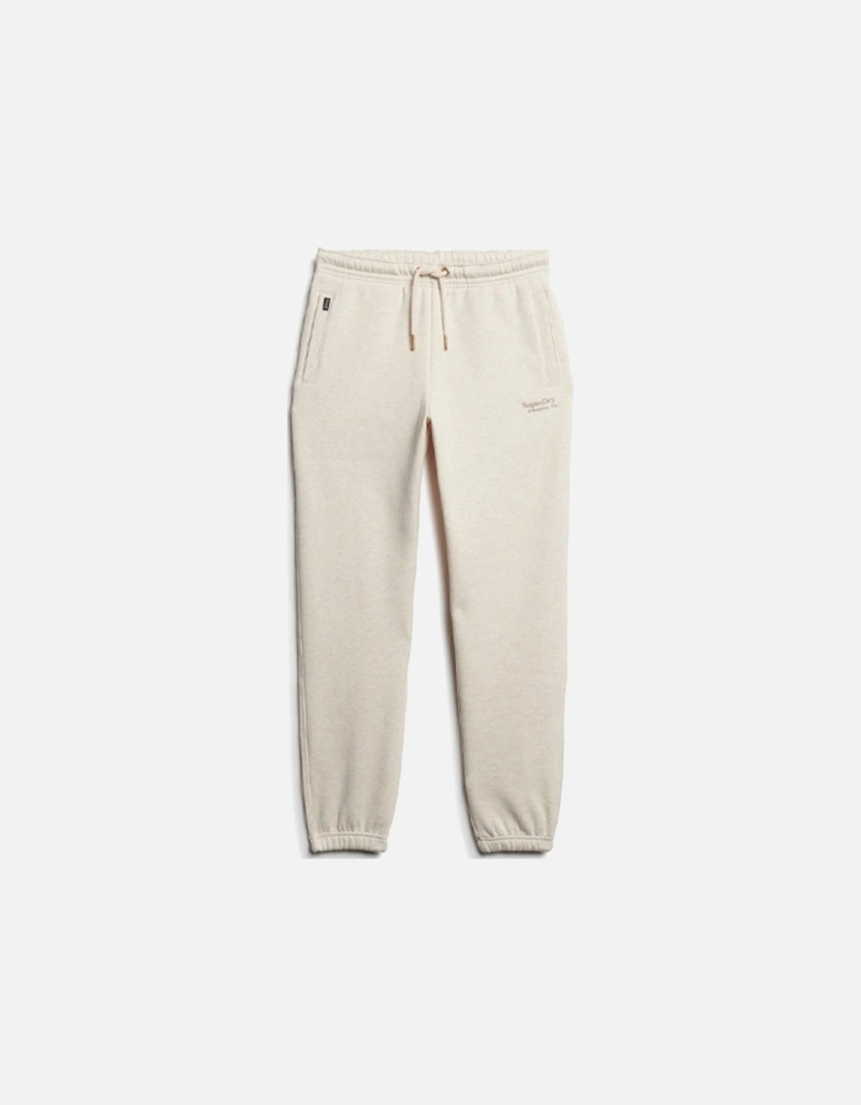 Women's Essential Logo Cuff Jogger Light Oat Marl