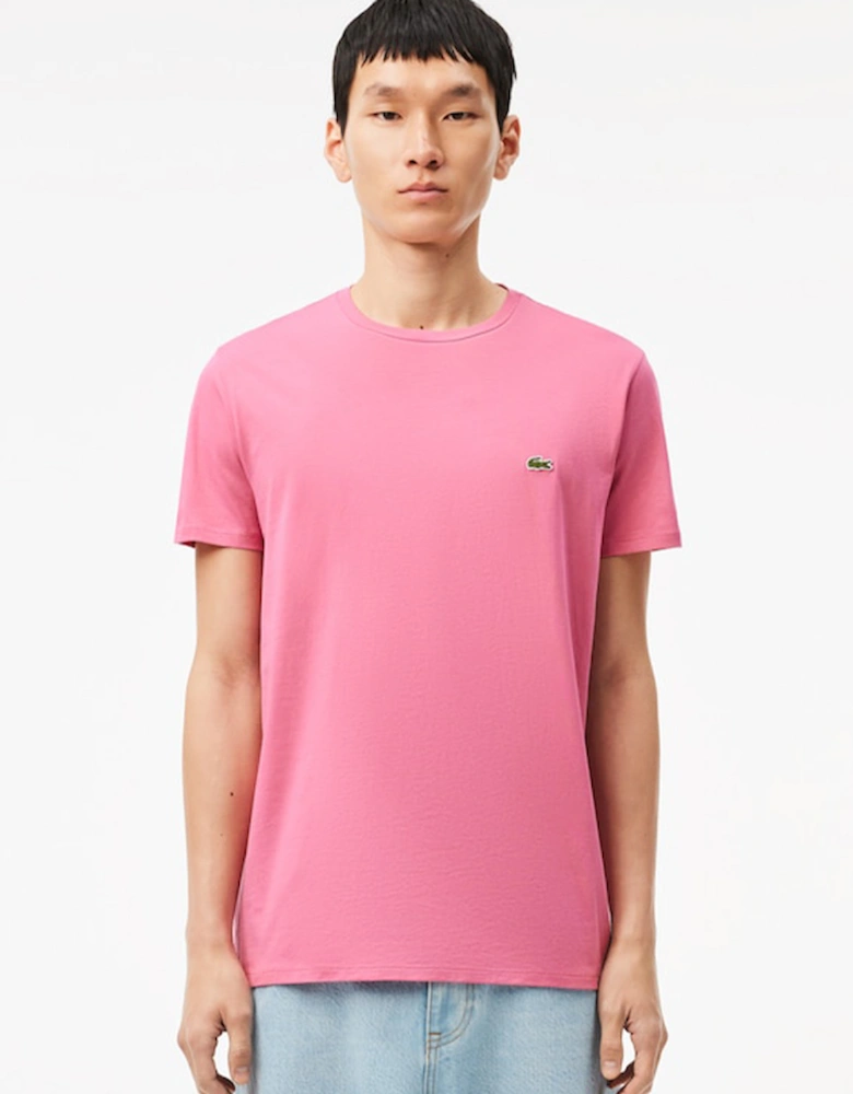 Men's Cotton Pima Jersey Crew Neck T-Shirt