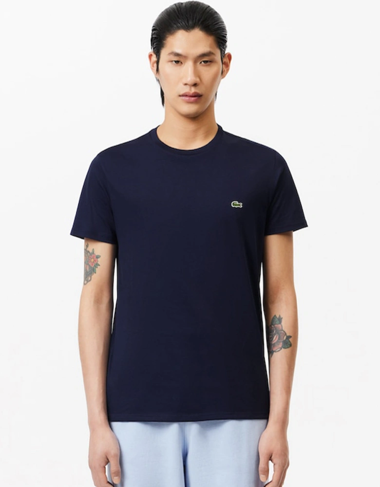 Men's Cotton Pima Jersey Crew Neck T-Shirt