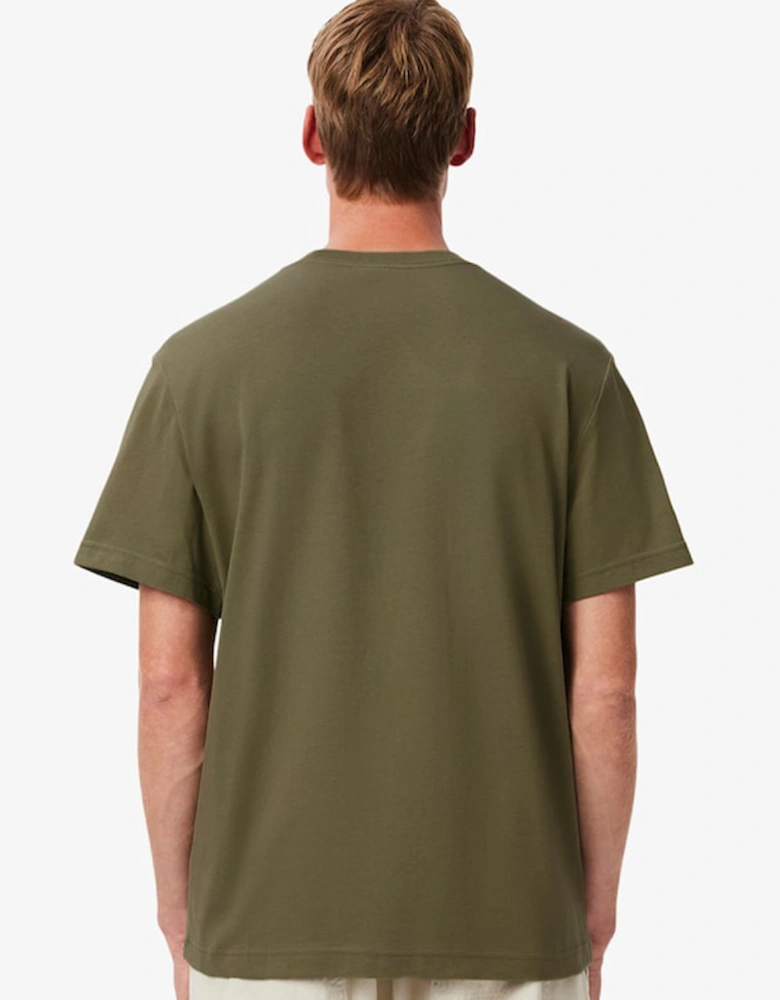 Men's Cotton T-Shirt with Breast Pocket