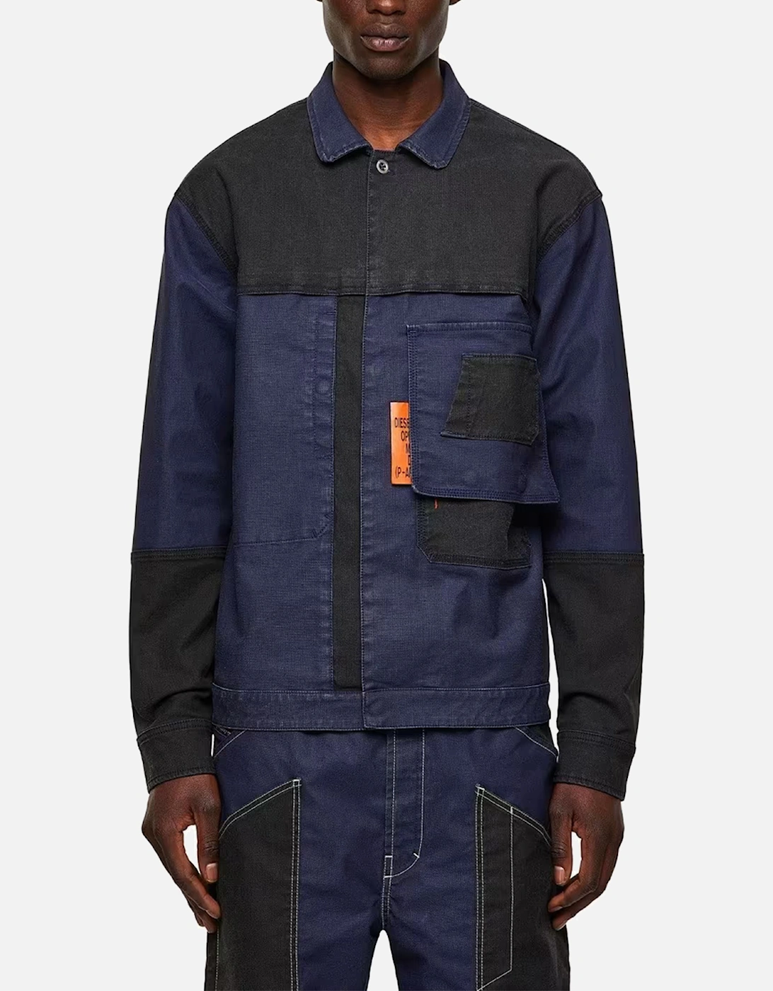 D FETZ 0EEAW Mens Trucker Jacket, 9 of 8