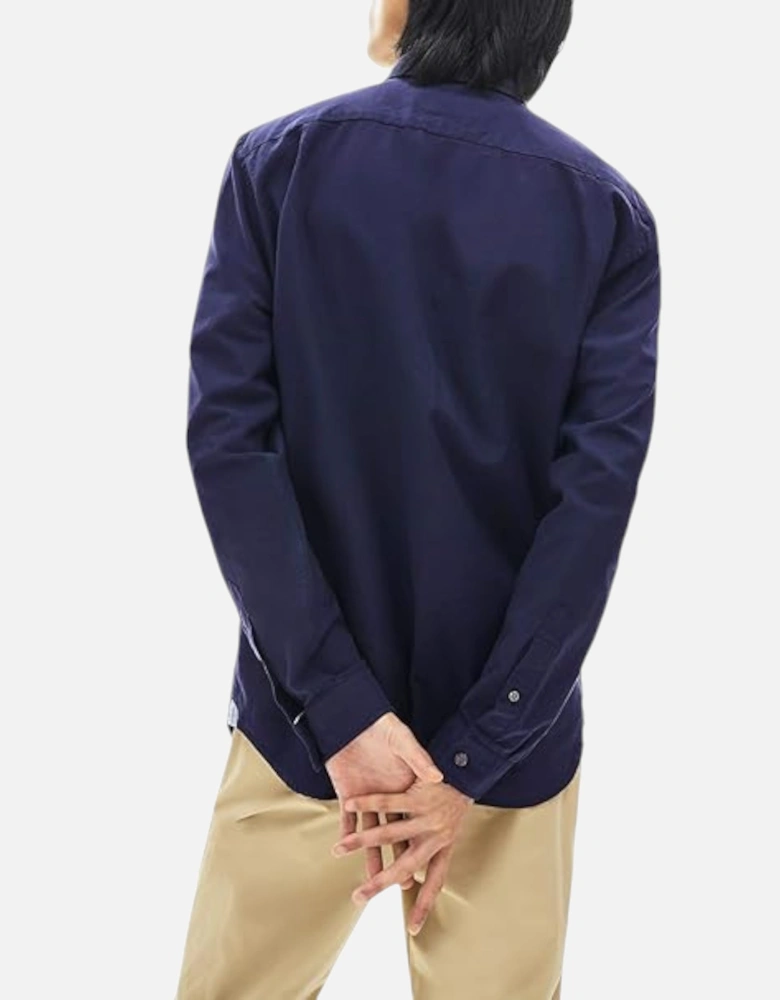 LACOSTE CH4976-423 Mens Oxford Shirts Long Sleeve Casual Cotton Formal Shirts