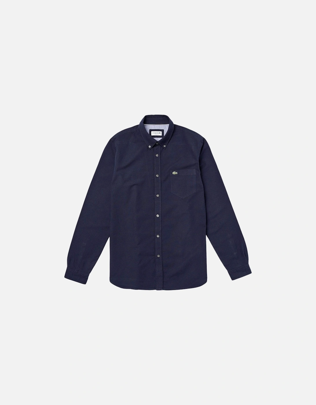 LACOSTE CH4976-423 Mens Oxford Shirts Long Sleeve Casual Cotton Formal Shirts