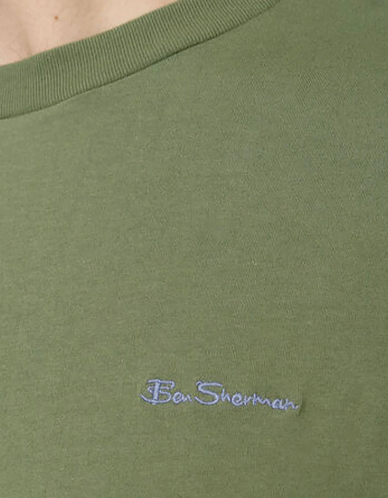 Mens Short Sleeve T Shirts Casual Summer Crew Neck Cotton Logo Tee