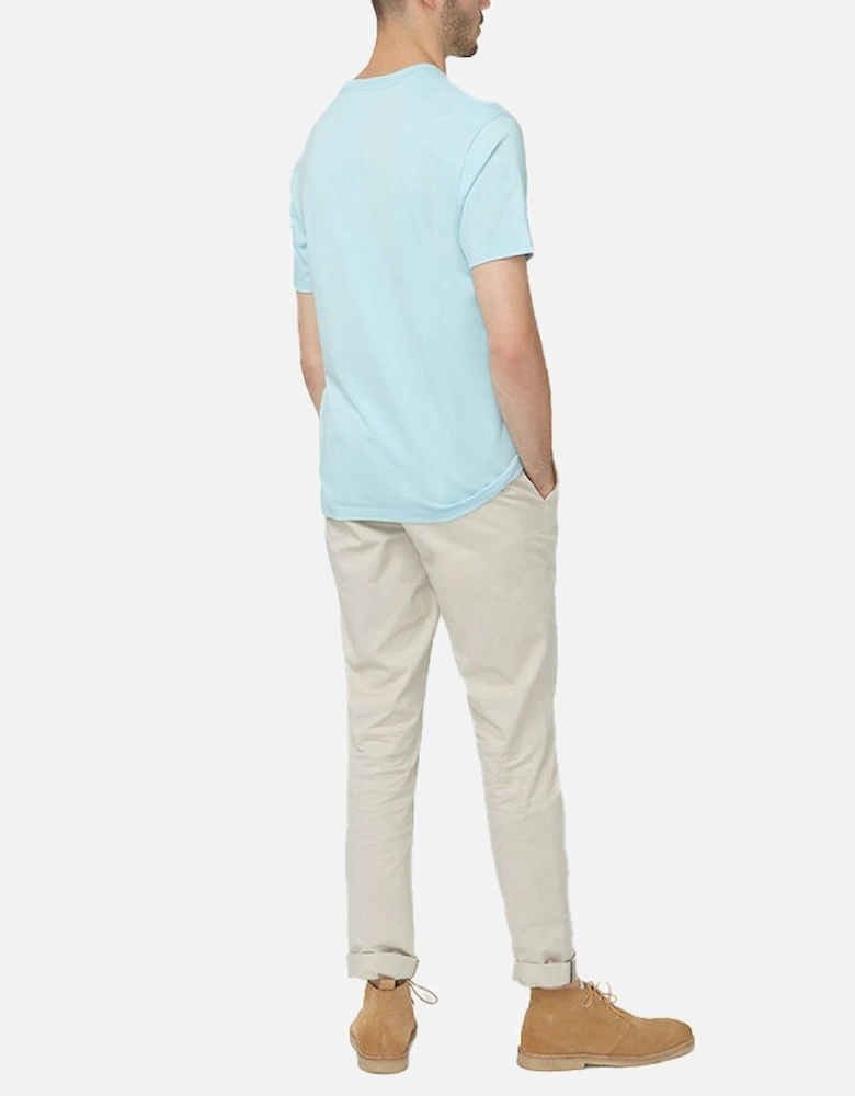 Mens Short Sleeve T Shirts Casual Summer Crew Neck Cotton Logo Tee