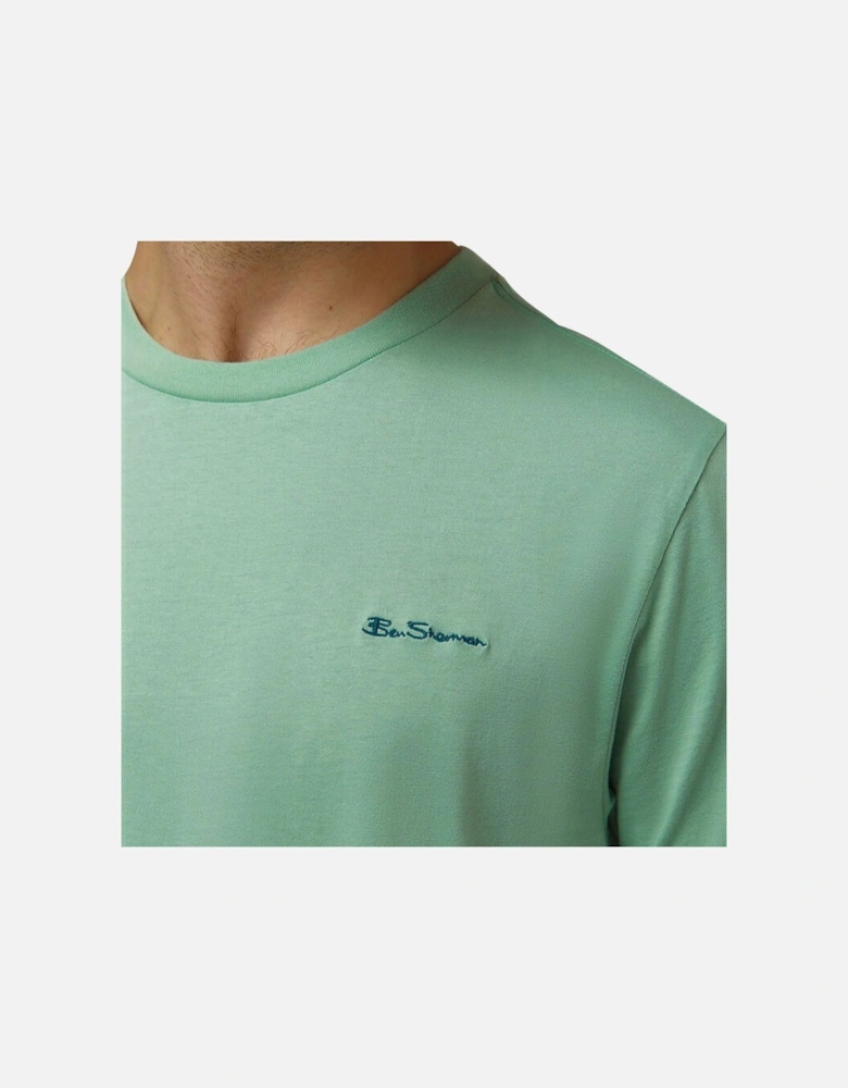 Mens Short Sleeve T Shirts Casual Summer Crew Neck Cotton Logo Tee