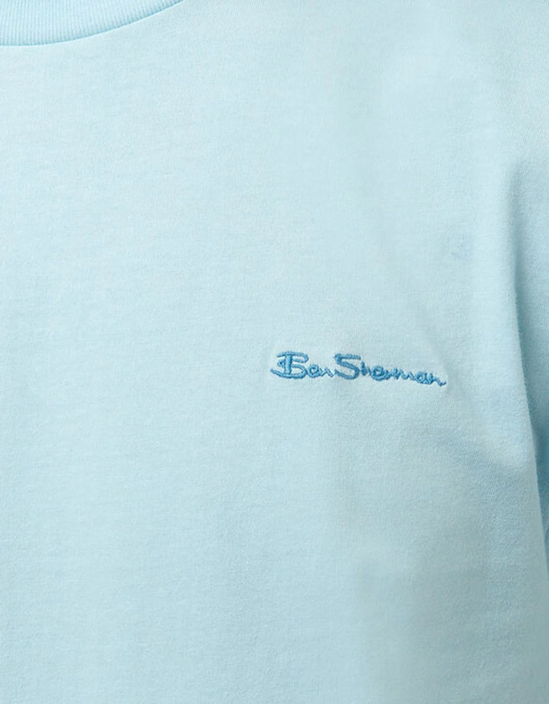 Mens Short Sleeve T Shirts Casual Summer Crew Neck Cotton Logo Tee