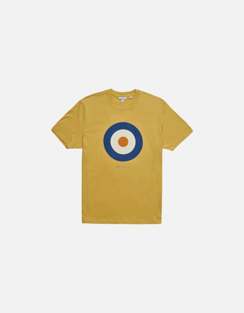 Mens T Shirt Target Logo Crew Neck Casual Summer Cotton Tee XS - 5XL