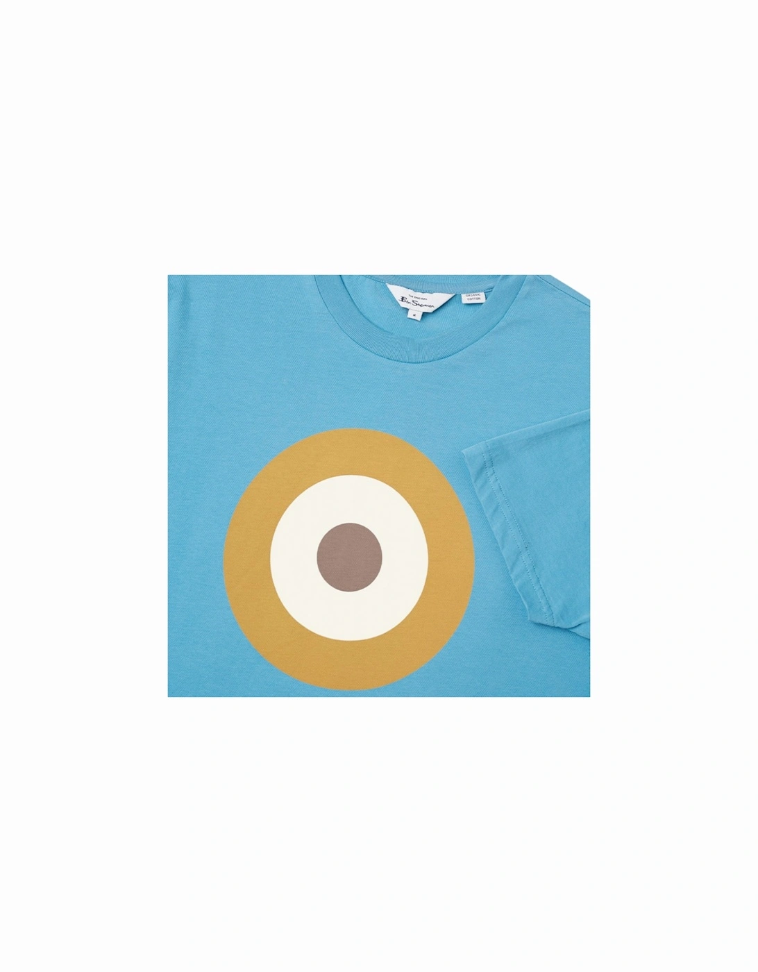 Mens T Shirt Target Logo Crew Neck Casual Summer Cotton Tee XS - 5XL