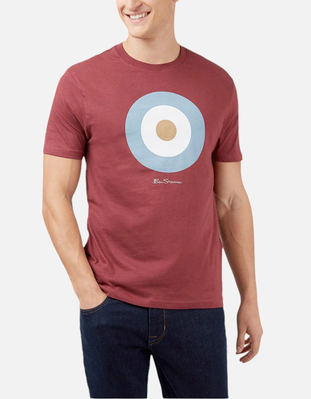 Mens T Shirt Target Logo Crew Neck Casual Summer Cotton Tee XS - 5XL, 4 of 3