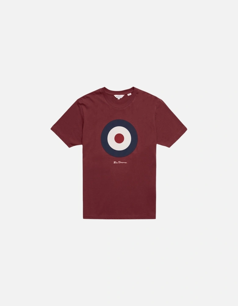 Mens T Shirt Target Logo Crew Neck Casual Summer Cotton Tee XS - 5XL