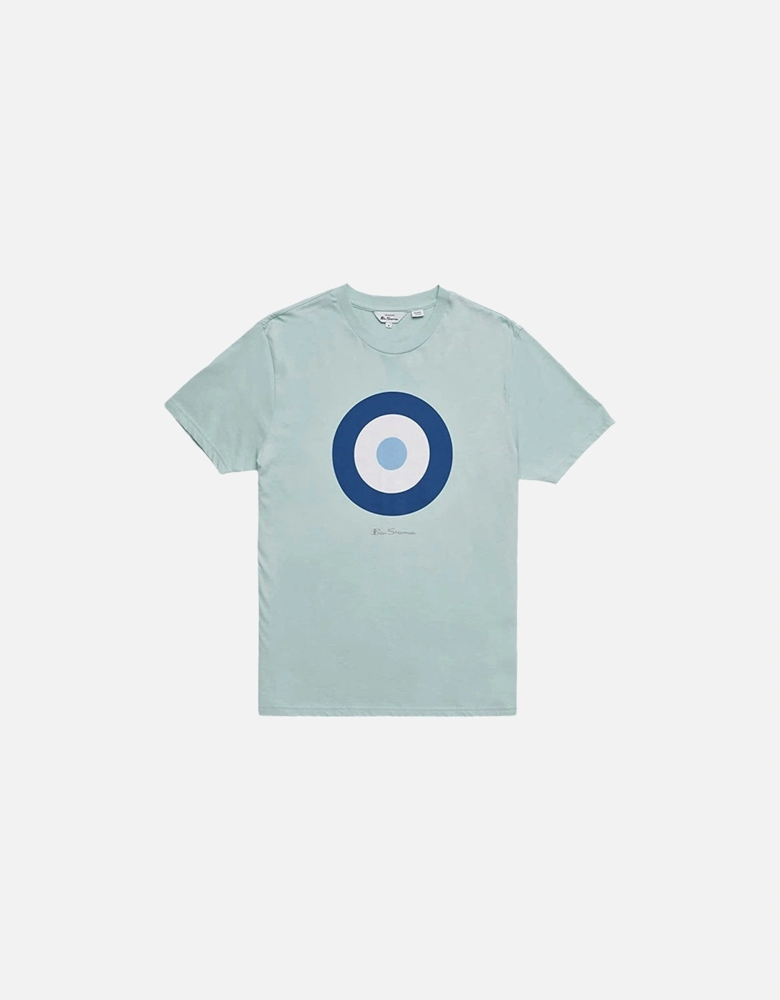Mens T Shirt Target Logo Crew Neck Casual Summer Cotton Tee XS - 5XL