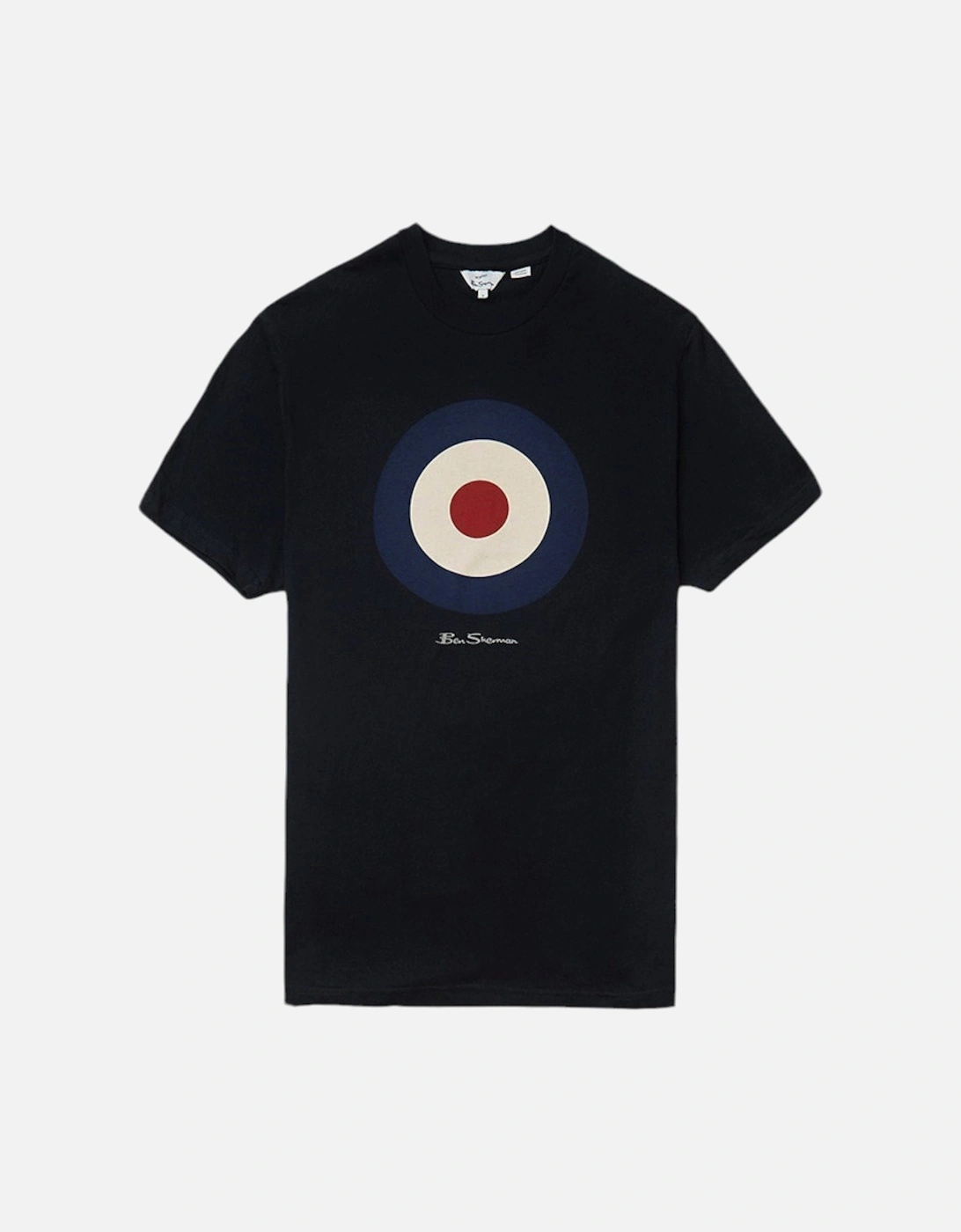 Mens T Shirt Target Logo Crew Neck Casual Summer Cotton Tee XS - 5XL