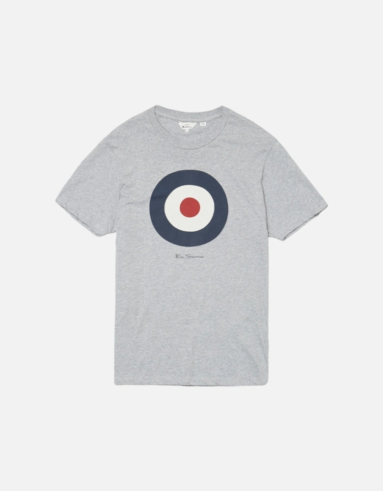 Mens T Shirt Target Logo Crew Neck Casual Summer Cotton Tee XS - 5XL