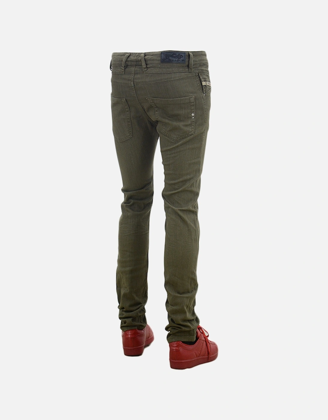 BELTHER 0837L Mens Jeans Tapered Leg Casual Regular Slim Fit Denim Pants