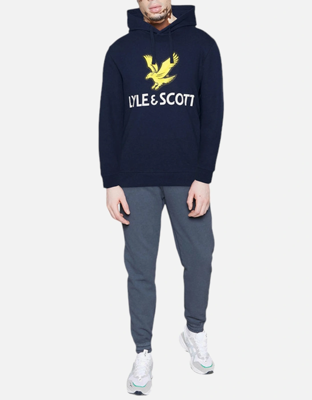 Lyle & Scott Men Hoodies Long Sleeve Winter Pullover Hoody Knitted Jacket Jumper