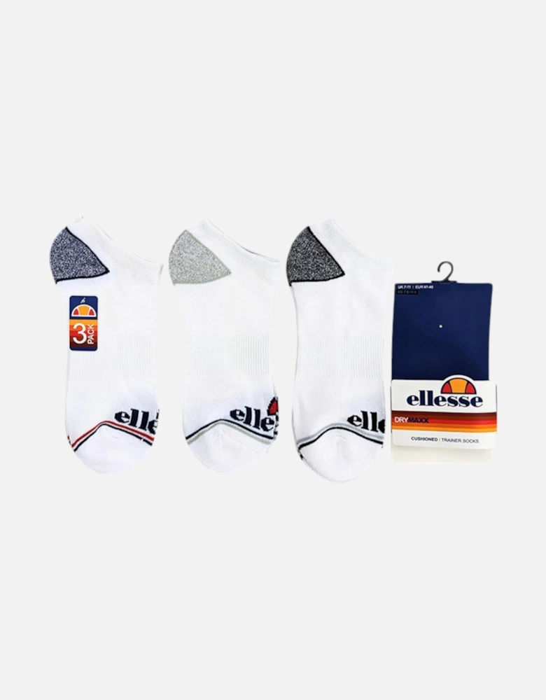 Mens Low Cut Socks 3 Pack Regular Soft Cotton Gym Sports Trainer Socks