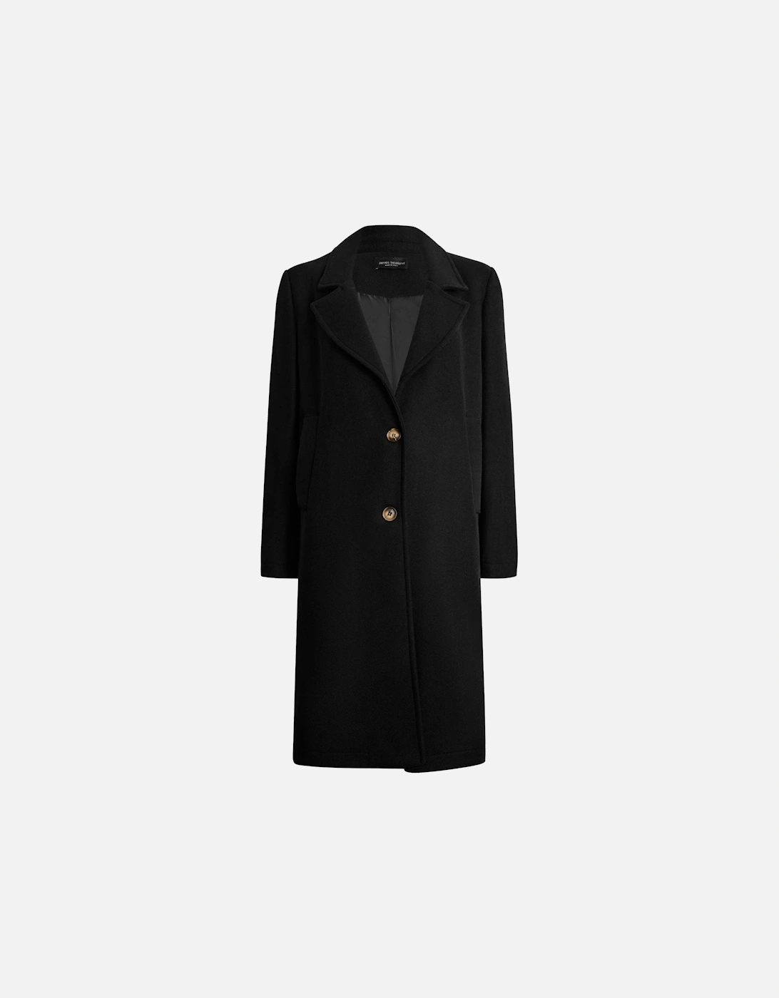 Tailored Black Coat