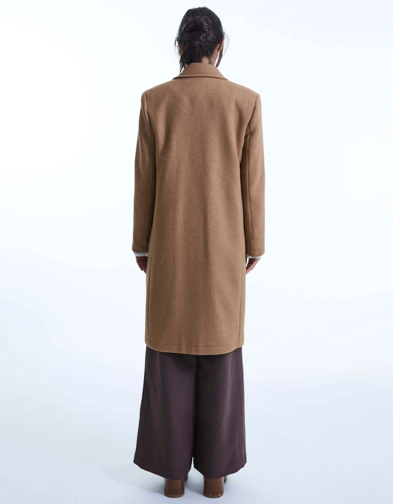 Tailored Camel Coat