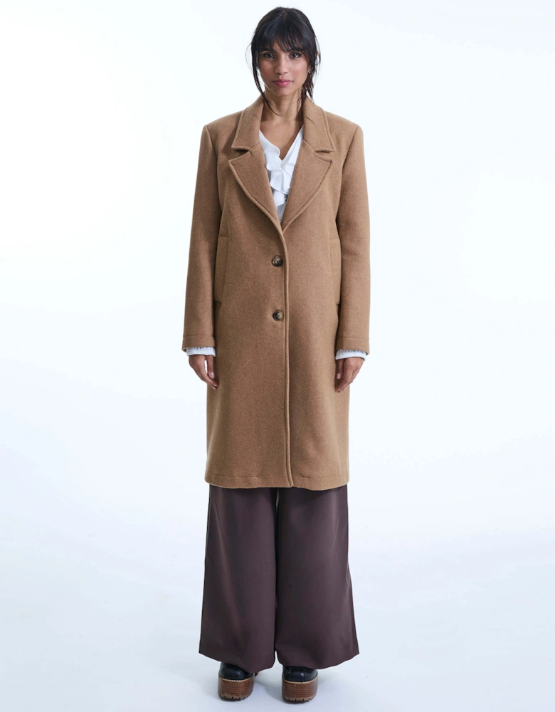 Tailored Camel Coat