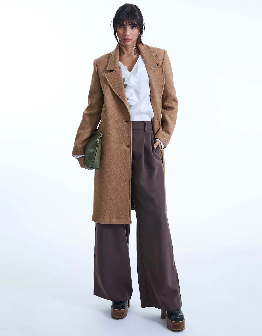 Tailored Camel Coat