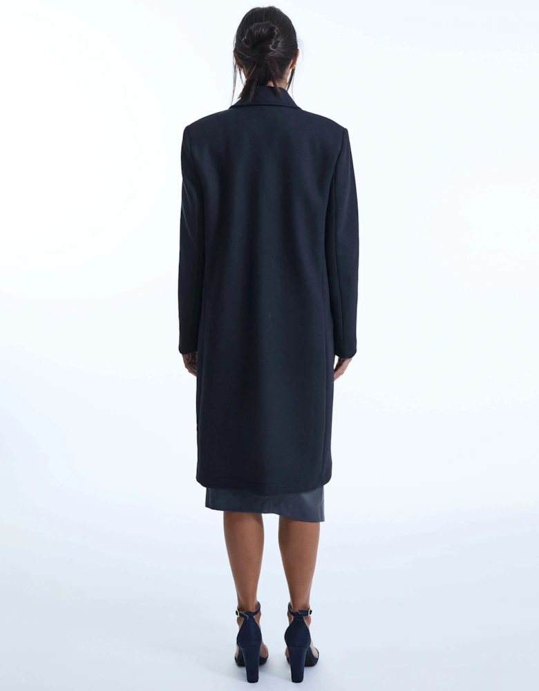 Tailored Navy Coat