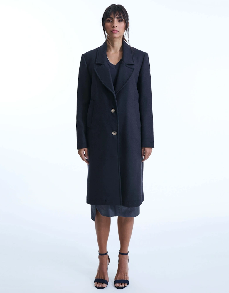 Tailored Navy Coat