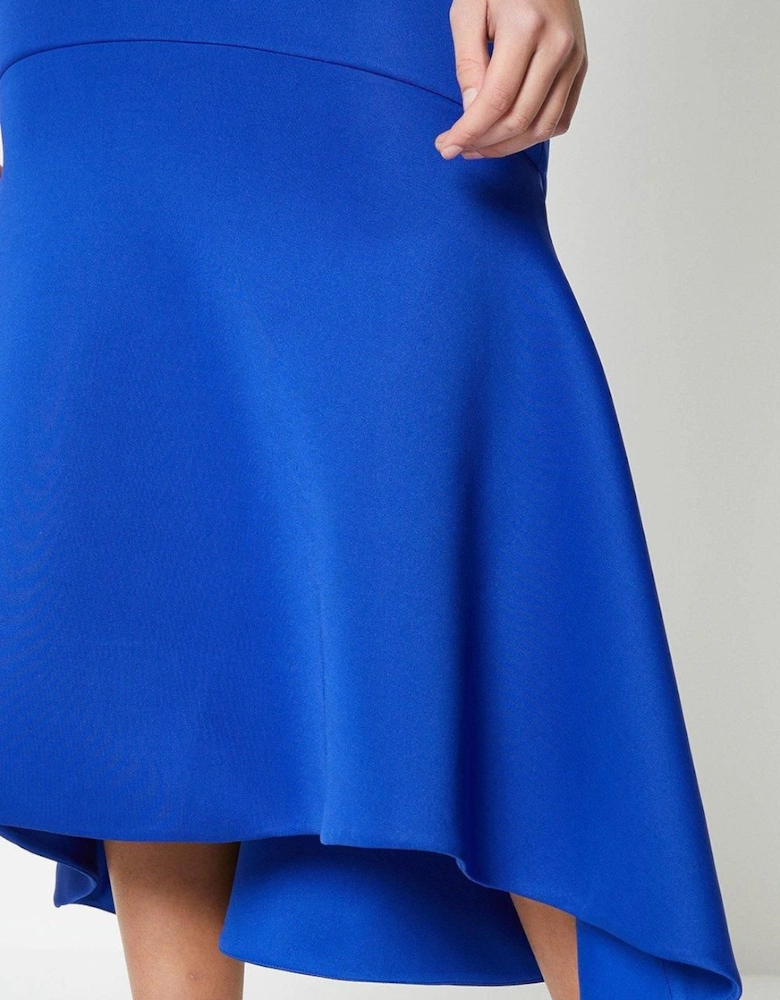 Scuba Peplum Skirt