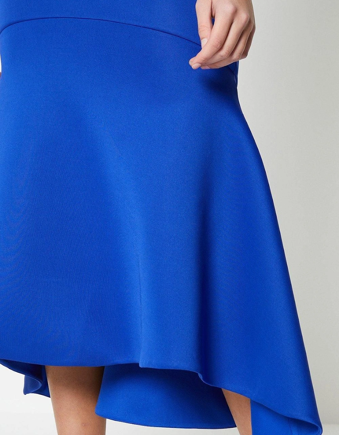 Scuba Peplum Skirt