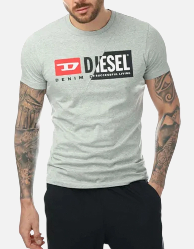 T DIEGO CUTY Mens T Shirt Crew Neck Short Sleeve Maglietta Duel Logo Tee