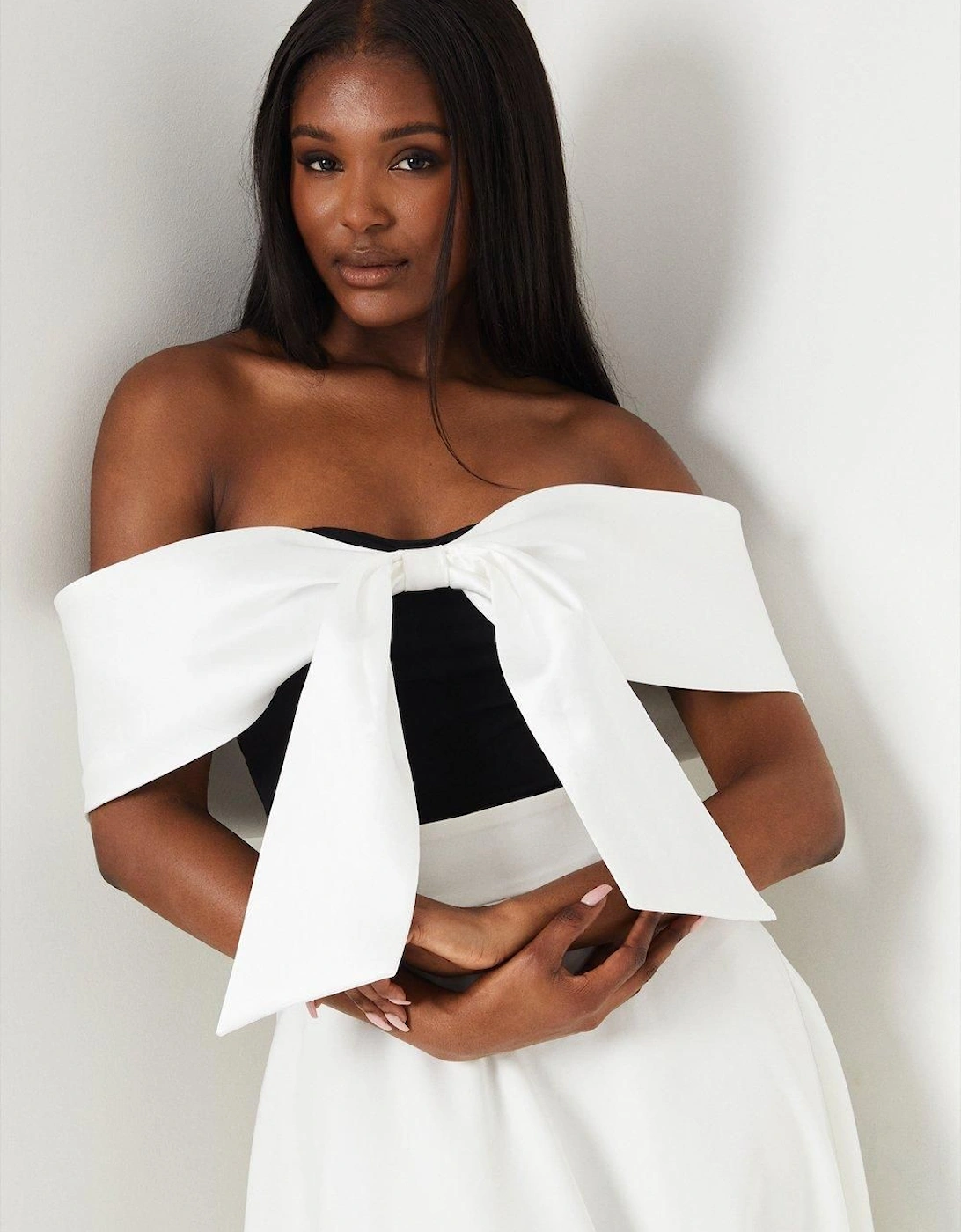 Statement Bow Front Bodysuit