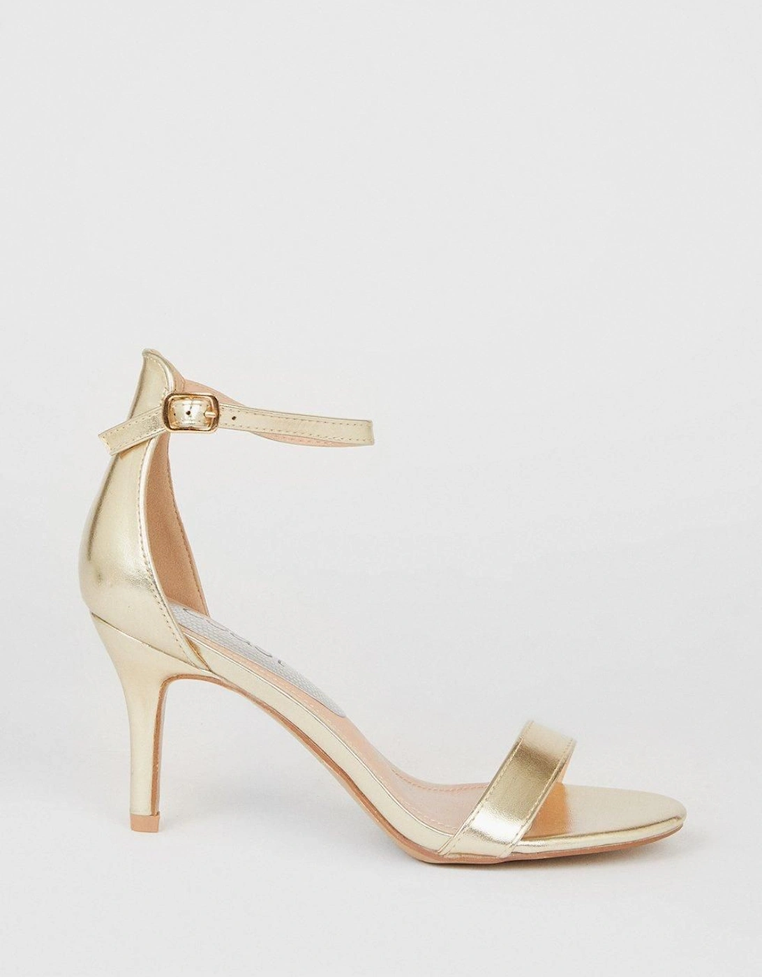 Trinnie Barely There Stiletto Heeled Sandals, 4 of 3