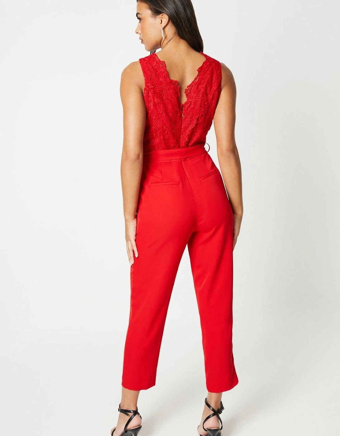 Lace Top Jumpsuit