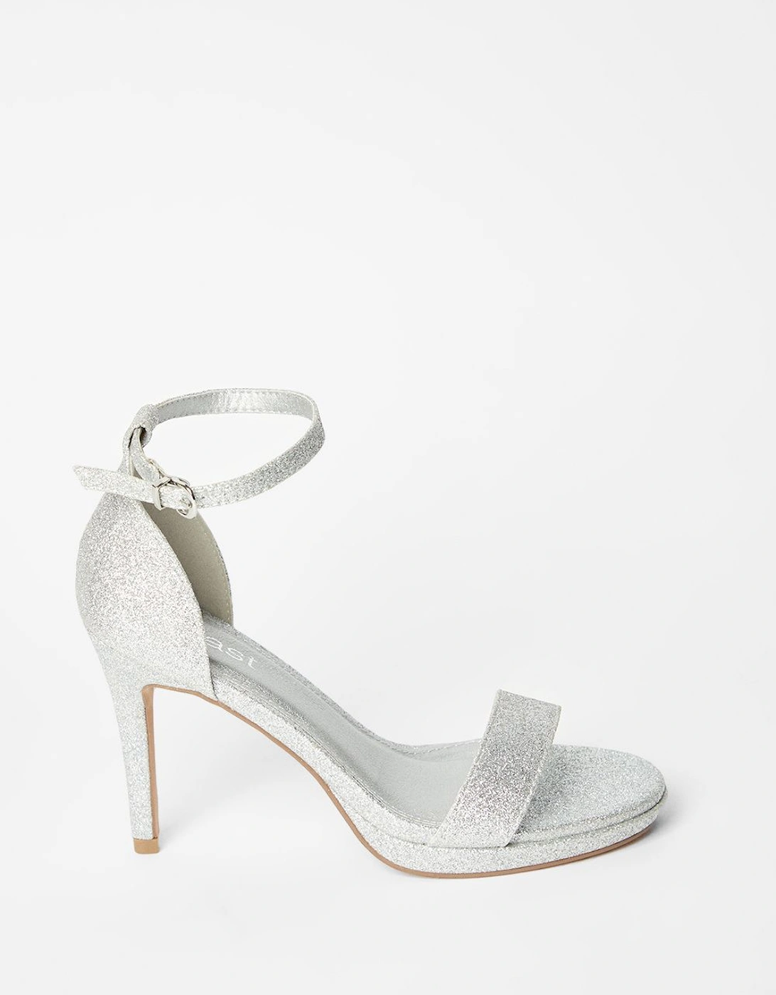 Talia Glitter Platform Heeled Sandals