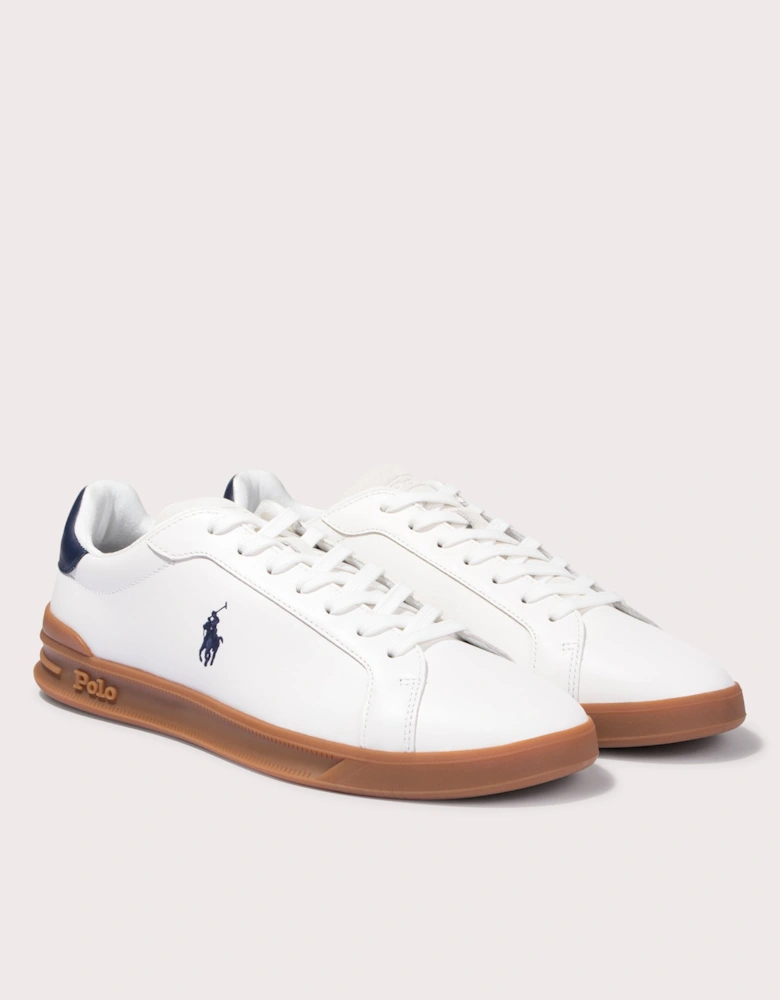 Heritage Court II Leather Suede Low Top Sneakers