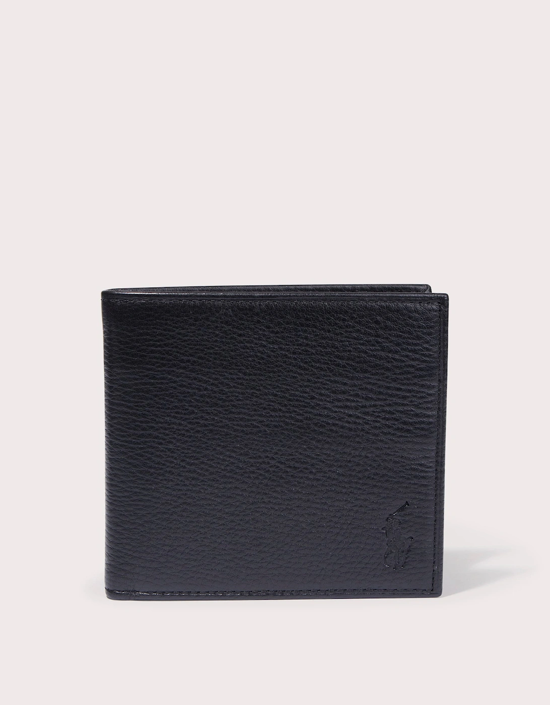 Pebbled Leather Billfold Wallet