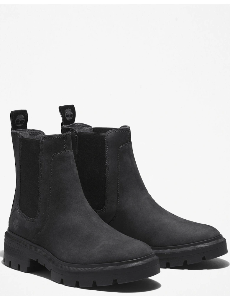 Cortina Valley Chelsea Ankle Boots - Black