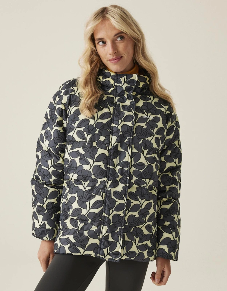 Womens Orla Kiely Oversized Winter Padded Jacket